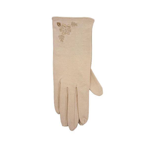 UV glove 手肌美人 レディース日よけ手袋 花刺繍 長さ24cm ショートタイプ 春夏用 TK-190-C婦人 | ブランド登録なし | 06