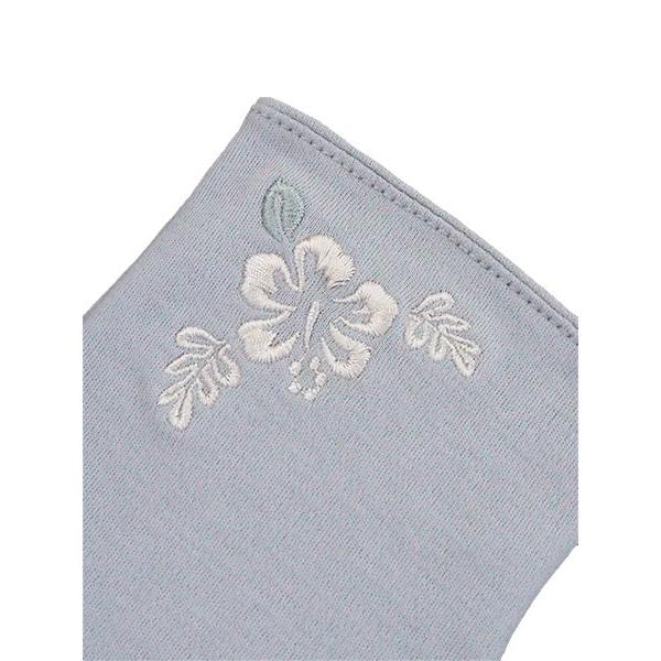 UV glove 手肌美人 レディース日よけ手袋 花刺繍 長さ24cm ショートタイプ 春夏用 TK-190-C婦人 | ブランド登録なし | 02