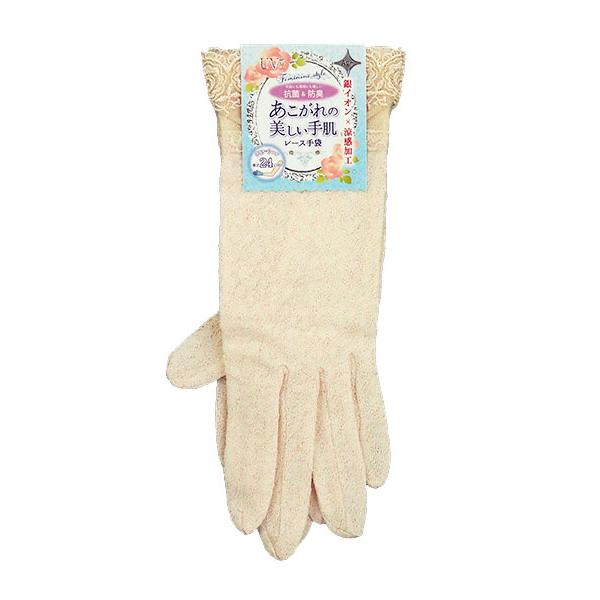 あこがれの美しい手肌 レディースレース手袋 UV加工 ショートタイプ 長さ24cm 抗菌＆防臭 春夏用 TK-170婦人 | ブランド登録なし | 05
