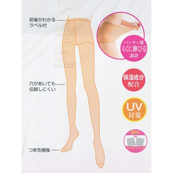 グンゼ Leg Beauty らくしてキレイ レディースパンティストッキング 3足組 日本製 年間 SP91A GUNZE [M-L、L-LL、JM-Lサイズ] 婦人 | GUNZE | 03