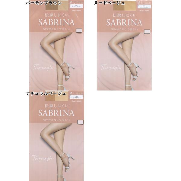 GUNZE SABRINA サブリナ レディースパンスト 切り替えなしで美しい Through 日本製 年間 SB515 GUNZE [M-L、L-LLサイズ] 婦人 | SABRINA（GUNZE） | 04