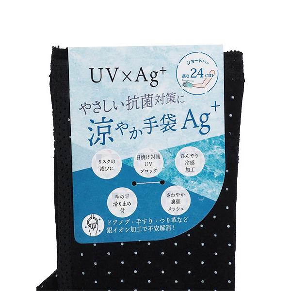 UV×Aｇ＋ レディース日よけ手袋 やさしい抗菌対策に 涼やか手袋 ショートタイプ 春夏用 TK-150婦人 | ブランド登録なし | 01