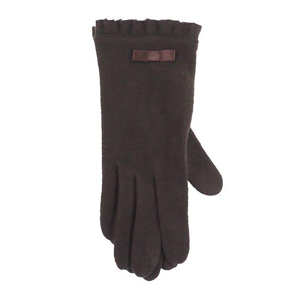 ふんわりあったか起毛 レディース防寒手袋 リボンのワンポイント スマートフォンタッチパネル対応 冬用 2352524婦人 | ブランド登録なし | 08