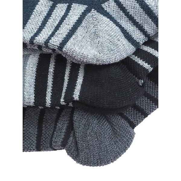 グンゼ G.T.HAWKINS GTホーキンス メンズショートソックス 3PACK 高強度 年間 GHT021 GUNZE [25-27サイズ] 紳士 | G.T.HAWKINS | 02