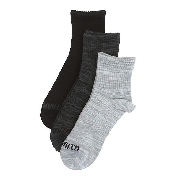 G.T.HAWKINS グンゼ メンズショート丈ソックス 3足組 高強度 履く