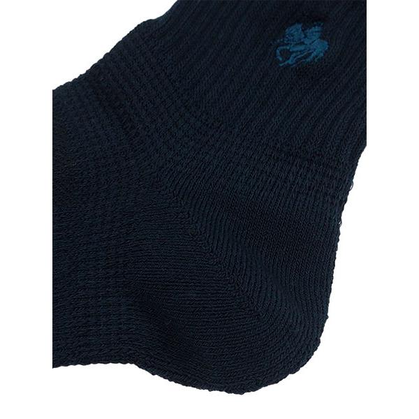 グンゼ POLO ポロ メンズショートソックス 履く珪藻土 ワンポイント刺繍 吸汗速乾 年間 PBX082 GUNZE [25-27サイズ] 紳士 | GUNZE | 02