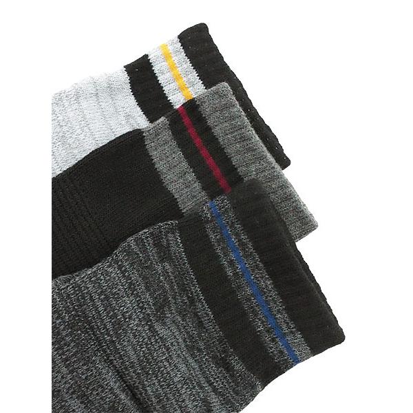 グンゼ G.T.HAWKINS メンズ 5本指ソックス 3PACK 配色ライン 爽快メッシュ 年間 GHT062 GUNZE [25-27サイズ] 紳士 | G.T.HAWKINS | 02