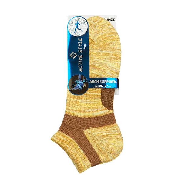 グンゼ ACTIVE STYLE メンズソックス くるぶし丈 アーチサポート 年間 AS0101 GUNZE [25-27サイズ] 紳士 | GUNZE | 07