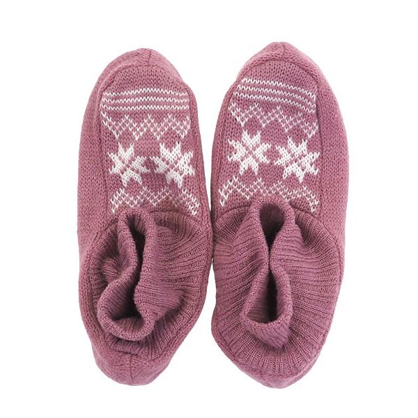 CREME GLACEE レディースホームカバー すべり止底 ノルディック柄 日本製 冬用 83069 [22-24サイズ] 婦人 | ブランド登録なし | 07