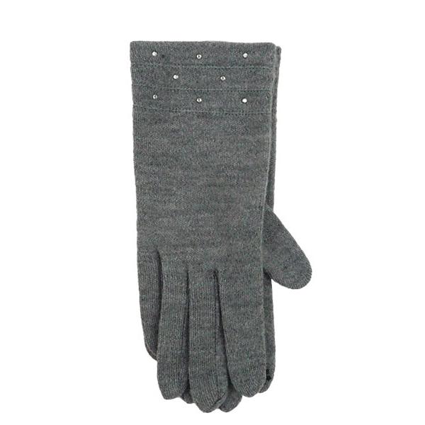 ふんわりあったか起毛 レディース防寒手袋 ラインストーン スマートフォンタッチパネル対応 冬用 2352724婦人 | ブランド登録なし | 05