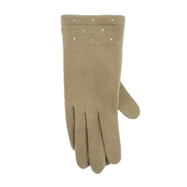 ふんわりあったか起毛 レディース防寒手袋 ラインストーン スマートフォンタッチパネル対応 冬用 2352724婦人 | ブランド登録なし | 06