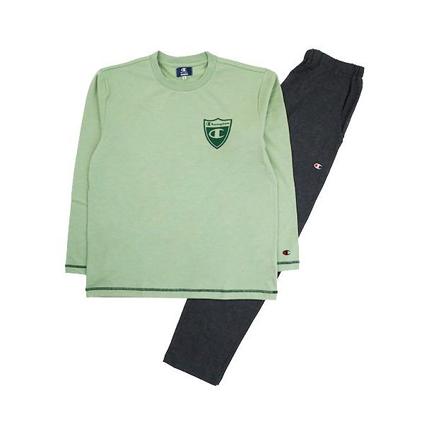 Champion（チャンピオン） グンゼ パジャマ メンズ長袖長パンツ
