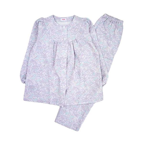 グンゼ パジャマ レディース長袖長パンツパジャマ ほかほかキルト 花柄 冬用 TG4414 GUNZE [M、Lサイズ] 婦人 | GUNZE | 03