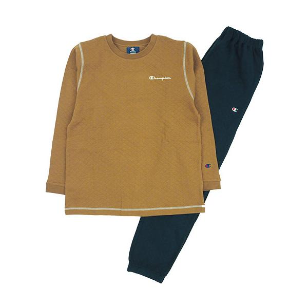 グンゼ パジャマ Champion チャンピオン レディース長袖長パンツパジャマ 無地 ダイヤキルト 冬用 OL8834 GUNZE [M、L、LLサイズ] 婦人 | Champion | 08