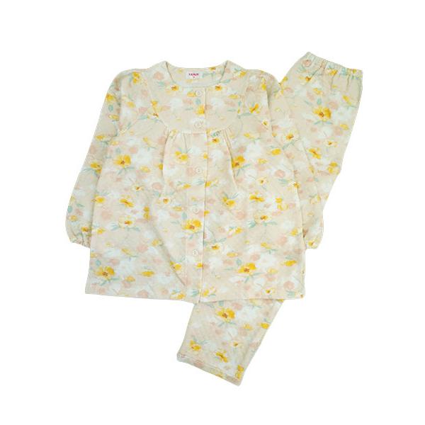 グンゼ パジャマ レディース長袖長パンツパジャマ ほかほかキルト 花柄 冬用 TG4145 GUNZE [M、Lサイズ] 婦人 | GUNZE | 07