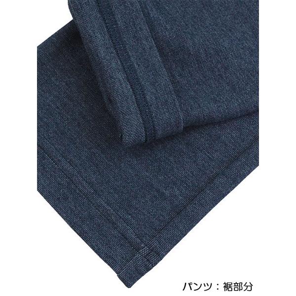 グンゼ パジャマ Champion チャンピオン レディース長袖長パンツパジャマ 左胸ロゴプリント かぶりタイプ 冬用 OL8805 GUNZE [M、Lサイズ] 婦人 | Champion | 03