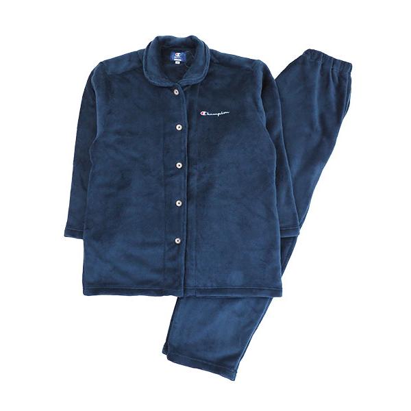 グンゼ パジャマ Champion チャンピオン レディース長袖長パンツパジャマ ボア 襟付き 前あき 冬用 OD8915 GUNZE [M、L、LLサイズ] 婦人 | Champion | 07