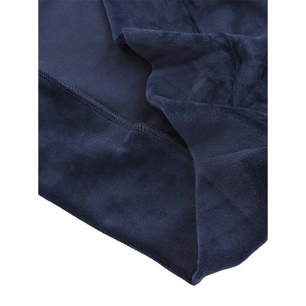 グンゼ パジャマ ウチコレ レディース長袖長パンツパジャマ ベロア素材 ハイウエスト かぶりタイプ 冬用 AUY901 GUNZE [M、Lサイズ] 婦人 | GUNZE | 02