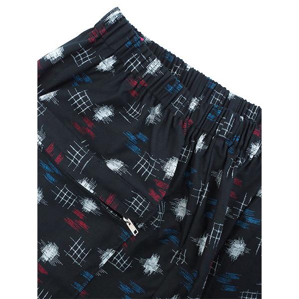 レディース かすり調プリントもんぺ シロタマ柄 綿100%  日本製 年間 60300 [3L、M、L、LLサイズ] 婦人 | ブランド登録なし | 01