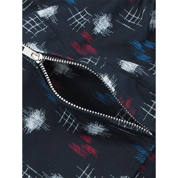 レディース かすり調プリントもんぺ シロタマ柄 綿100%  日本製 年間 60300 [3L、M、L、LLサイズ] 婦人 | ブランド登録なし | 02