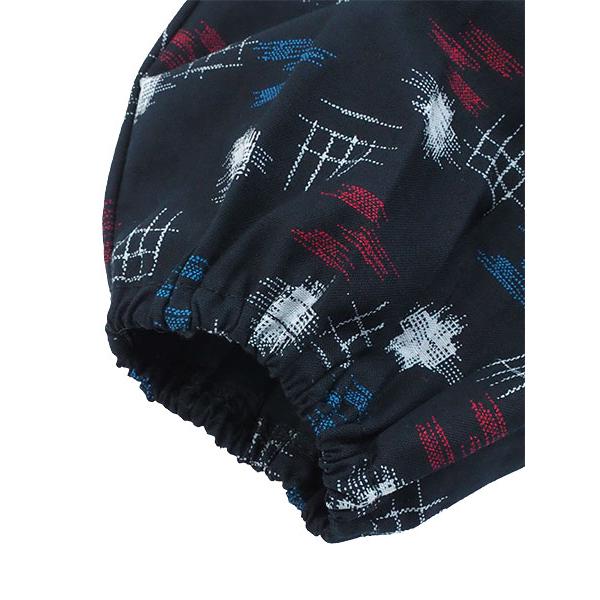 レディース かすり調プリントもんぺ シロタマ柄 綿100%  日本製 年間 60300 [3L、M、L、LLサイズ] 婦人 | ブランド登録なし | 03