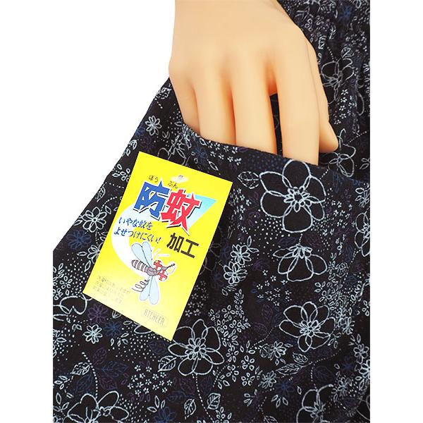 レディース楊柳防蚊プリントもんぺ おまかせ柄 日本製 夏用 8800 [3L、M、L、LLサイズ] 婦人 | ブランド登録なし | 01