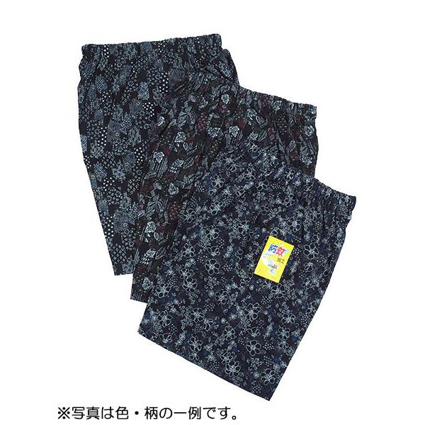 レディース楊柳防蚊プリントもんぺ おまかせ柄 日本製 夏用 8800 [3L、M、L、LLサイズ] 婦人 | ブランド登録なし | 03