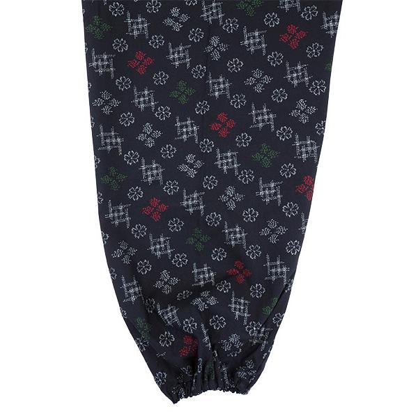 レディース かすり調プリント もんぺ サクラ 綿100%  日本製 年間 62041 [3L、M、L、LLサイズ] 婦人 | ブランド登録なし | 05