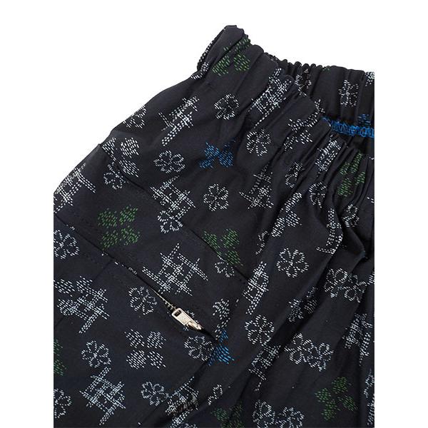 レディース かすり調プリント もんぺ サクラ 綿100%  日本製 年間 62041 [3L、M、L、LLサイズ] 婦人 | ブランド登録なし | 10