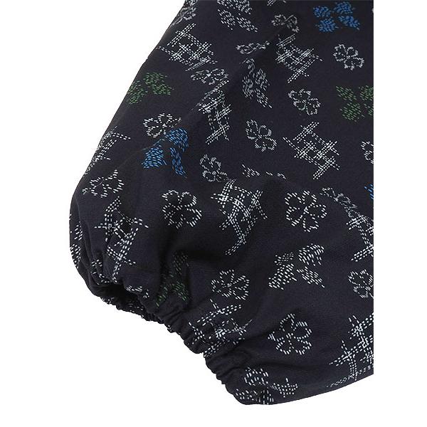 レディース かすり調プリント もんぺ サクラ 綿100%  日本製 年間 62041 [3L、M、L、LLサイズ] 婦人 | ブランド登録なし | 11