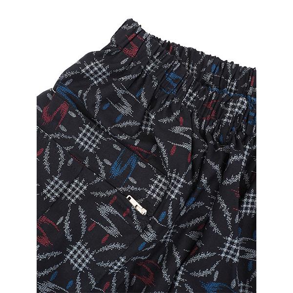 レディース かすり調プリント もんぺ ポインセチア 綿100%  日本製 年間 62042 [3L、M、L、LLサイズ] 婦人 | ブランド登録なし | 06