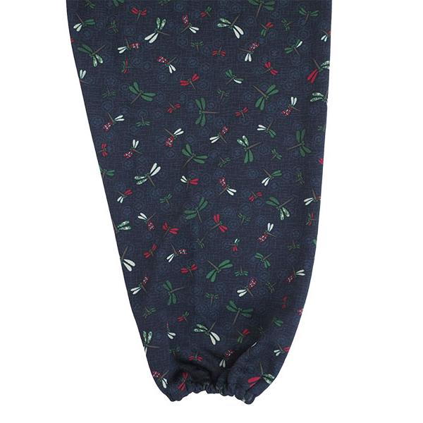 レディース和柄プリントスムース裏起毛もんぺ 日本製 冬用 7950 [3L、M、L、LLサイズ] 婦人 | ブランド登録なし | 09