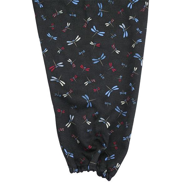 レディース和柄プリントスムース裏起毛もんぺ 日本製 冬用 7950 [3L、M、L、LLサイズ] 婦人 | ブランド登録なし | 11