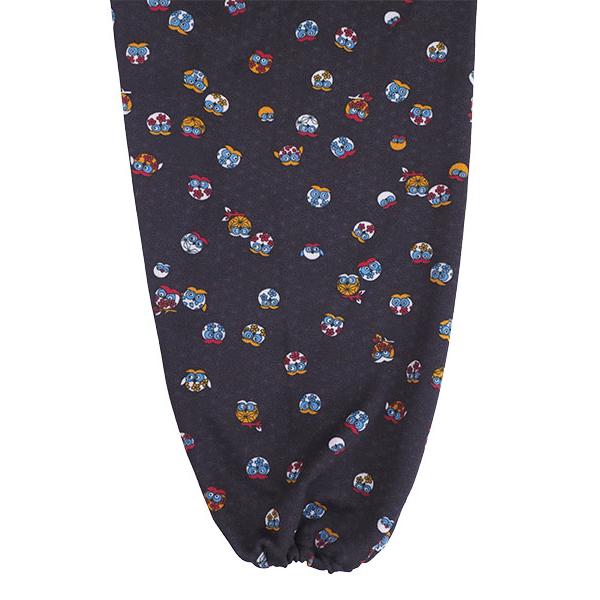 レディース和柄プリントスムース裏起毛もんぺ 日本製 冬用 7950 [3L、M、L、LLサイズ] 婦人 | ブランド登録なし | 13