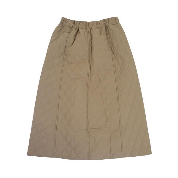 グンゼ Tuche レディース発熱キルティング ロングスカート バウンド