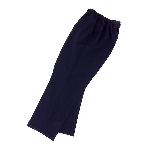 お父さんのらくらくパンツ 丈直し不要 前ファスナー付き 股下65cm 日本