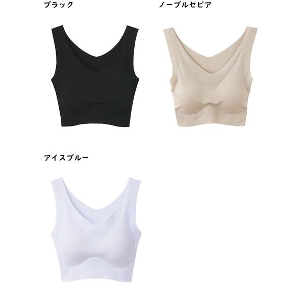 グンゼ KIREILABO キレイラボ ひんやり接触冷感 完全無縫製ハーフトップ 日本製 夏用 KL7255N GUNZE [M、L、LLサイズ] 婦人 | KIREILABO | 04