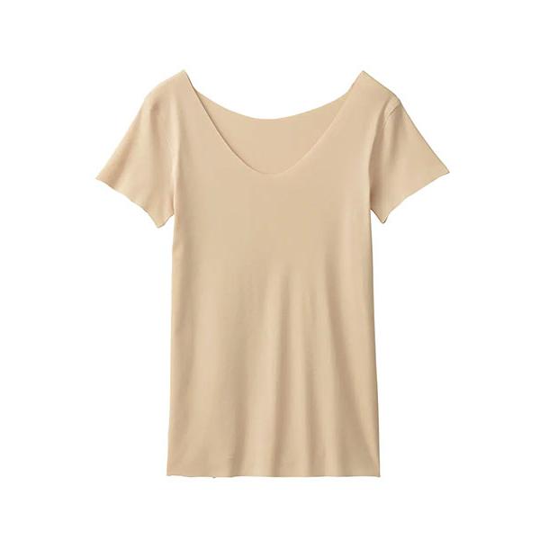 グンゼ KIREILABO キレイラボ  完全無縫製2分袖インナー さらさら強撚綿 日本製 夏用 KL7452N GUNZE [M、L、LLサイズ] 婦人 インナー | KIREILABO | 06