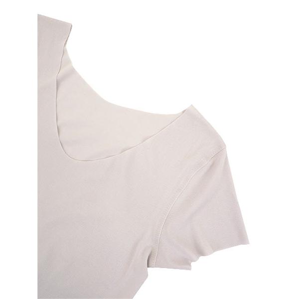 グンゼ KIREILABO キレイラボ  完全無縫製2分袖インナー さらさら強撚綿 日本製 夏用 KL7452N GUNZE [M、L、LLサイズ] 婦人 インナー | KIREILABO | 02