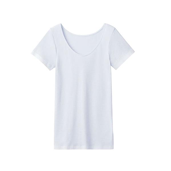 グンゼ COOLMAGIC レディース汗取り付2分袖インナー 部屋干しクイック 日本製 夏用 MC9151 GUNZE [M、L、LLサイズ] 婦人 インナー | COOLMAGIC | 08