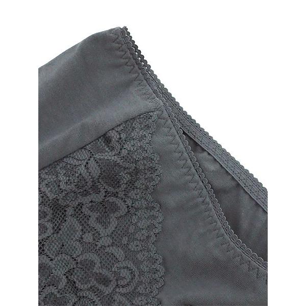 Creos クレオス 風花 Fuka レディースデザインショーツ 1分丈 綿混 シルクプロテイン加工 年間 FKS4403 [M、L、LLサイズ] 婦人 | ブランド登録なし | 02