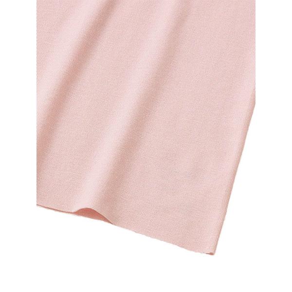 グンゼ キレイラボ さらさら強撚綿 レディース完全無縫製ラン型インナー パッド付  日本製 夏用 KL7458N GUNZE [M、L、LLサイズ] 婦人 インナー | KIREILABO | 03