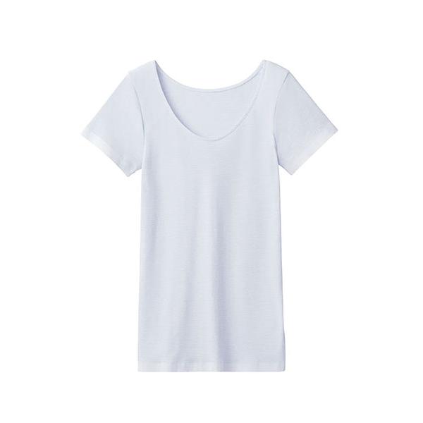 グンゼ クールマジック レディース汗取り付2分袖インナー 部屋干しクイック 日本製 夏用 MC9151N GUNZE [M、L、LLサイズ] 婦人 インナー | COOLMAGIC | 07