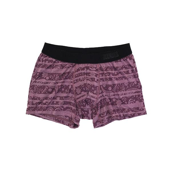 グンゼ BODYWILD メンズボクサーパンツ 前とじ  ペイズリー柄 ジャカードパターン  日本製 年間 BWE119A GUNZE [M、Lサイズ] 紳士 インナー | BODY WILD | 05