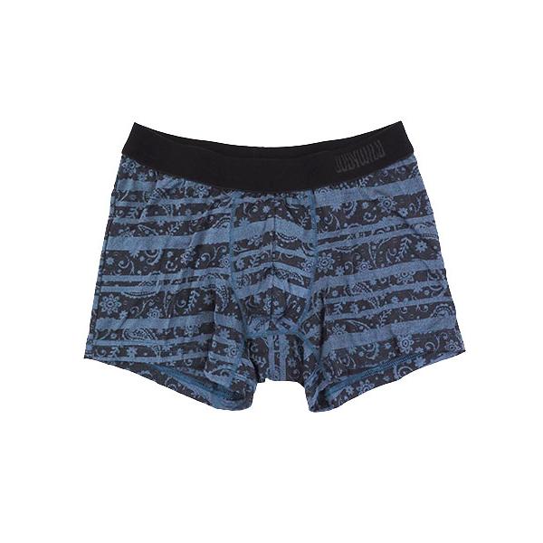 グンゼ BODYWILD メンズボクサーパンツ 前とじ  ペイズリー柄 ジャカードパターン  日本製 年間 BWE119A GUNZE [M、Lサイズ] 紳士 インナー | BODY WILD | 06