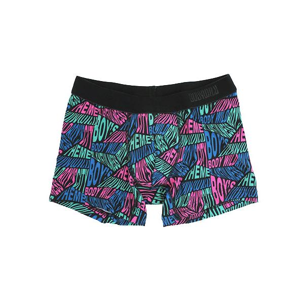 グンゼ BODYWILD メンズボクサーパンツ 前とじ  肌にやさしい綿混素材 ロゴ柄 年間 BWG199A GUNZE [M、Lサイズ] 紳士 インナー | BODY WILD | 05