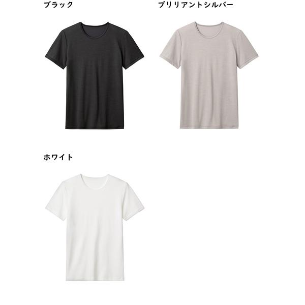 グンゼ アセドロン メンズクルーネックTシャツ 鹿の子素材 夏用 MCA713R GUNZE [M、L、LLサイズ] 紳士 インナー | GUNZE | 04