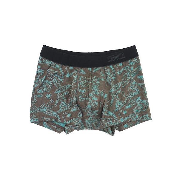 グンゼ BODYWILD メンズボクサーパンツ 前とじ  サーフィン柄 ジャガード編み 日本製 年間 BWE117A GUNZE [M、Lサイズ] 紳士 インナー | BODY WILD | 03