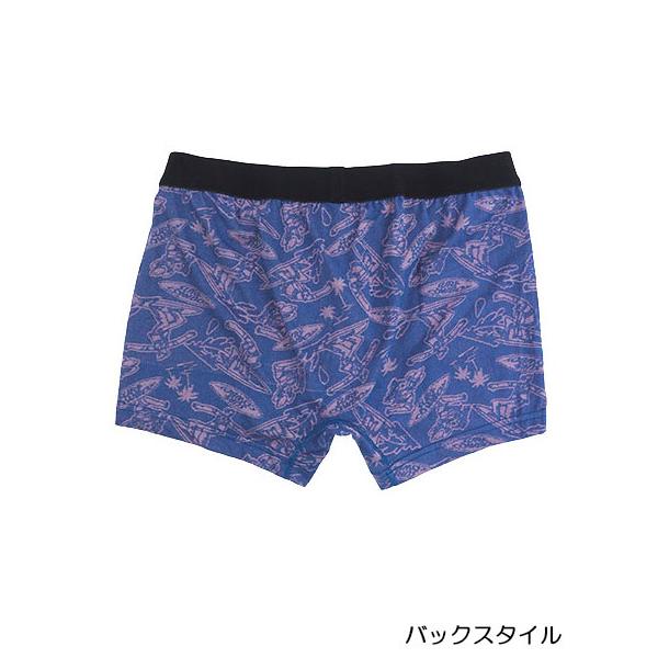 グンゼ BODYWILD メンズボクサーパンツ 前とじ  サーフィン柄 ジャガード編み 日本製 年間 BWE117A GUNZE [M、Lサイズ] 紳士 インナー | BODY WILD | 05