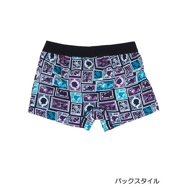 グンゼ BODYWILD メンズボクサーパンツ  前とじ 吸汗速乾 切手柄 年間 BWG172A GUNZE [M、Lサイズ] 紳士 インナー | BODY WILD | 01